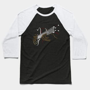 Playing Acoustic Guitar Baseball T-Shirt